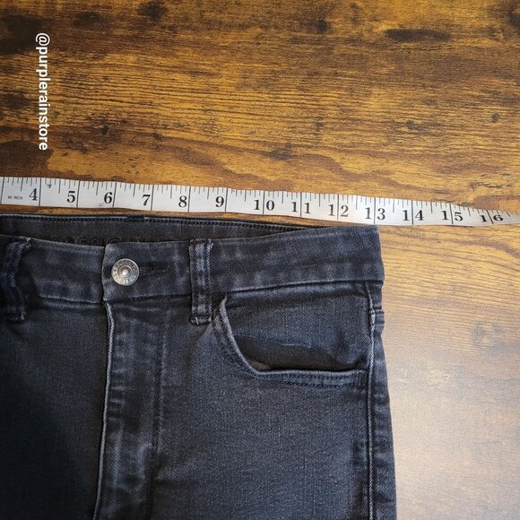 American Eagle Jeans 6 S Jegging Curvy Highest Rise Next Level Stretch Black - Picture 8 of 13